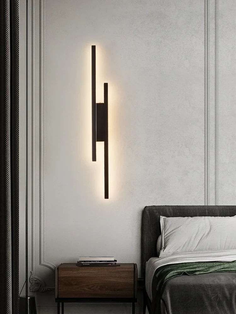 Designer copper wall light for modern decor