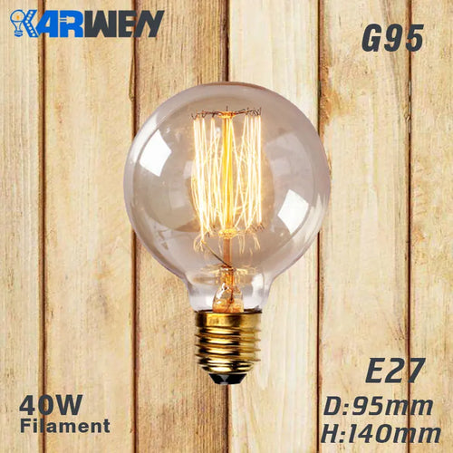 Vintage edison filament bulb set of six - vue 11 sur 18