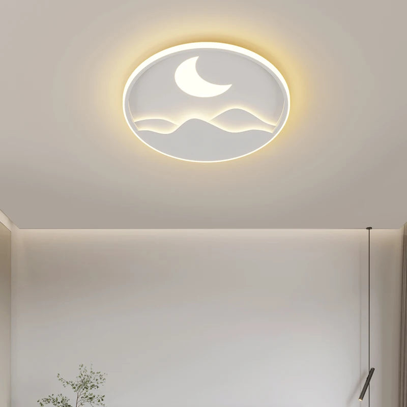Modern LED ceiling light for simple and elegant interior lighting