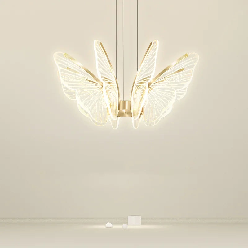 Modern butterfly pendant light for elegant interior decor