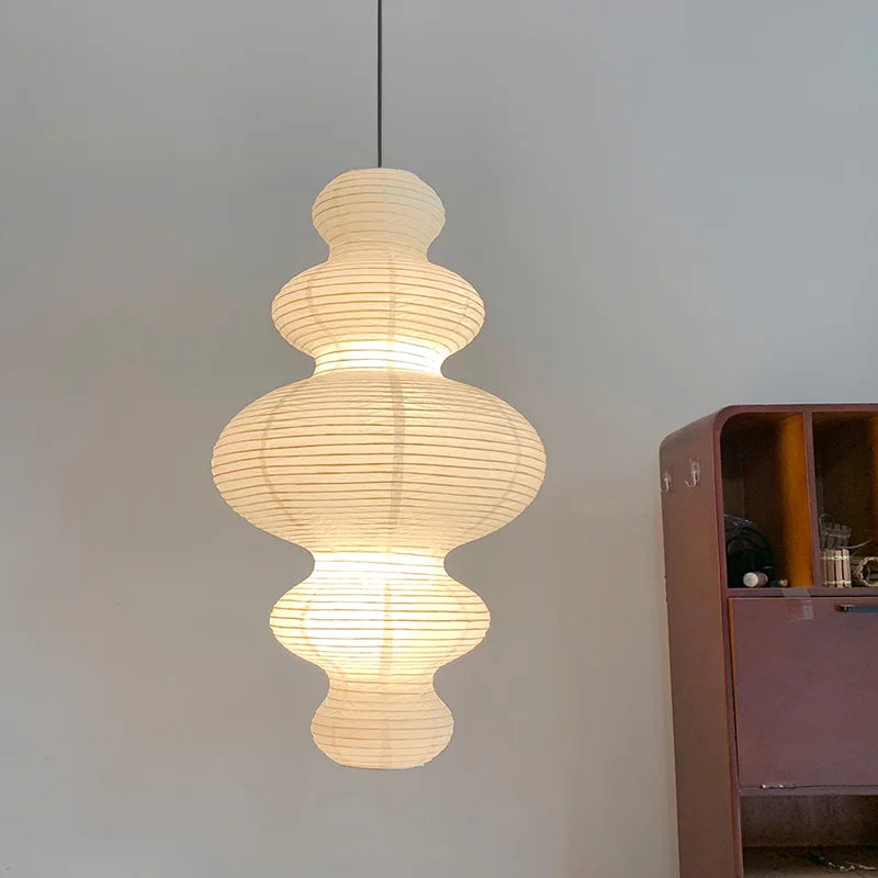 Japanese paper loft pendant noguchi nordic style