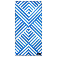 Quick-dry sand-free striped beach towel