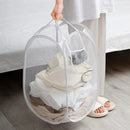 foldable laundry basket ventilated large capacity portable