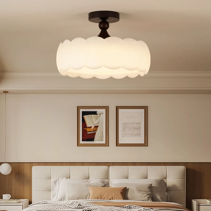 Retro medieval ceiling light for soft and pleasant lighting - vue 5 sur 10