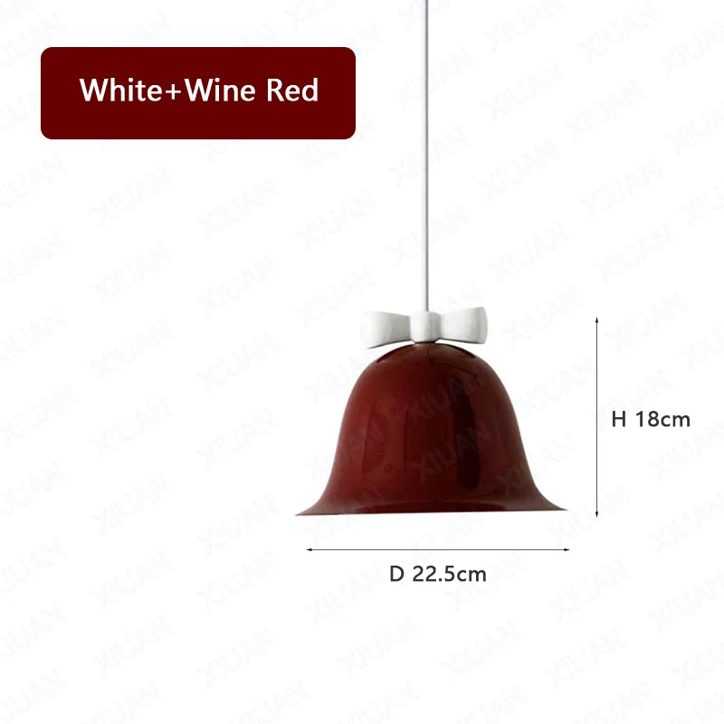 Children's pendant light with bow tie - vue 15 sur 19