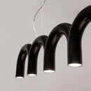 Modern minimalist LED chandelier for dining and kitchen tables