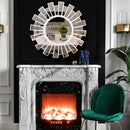 round decorative mirror for restaurant and bathroom