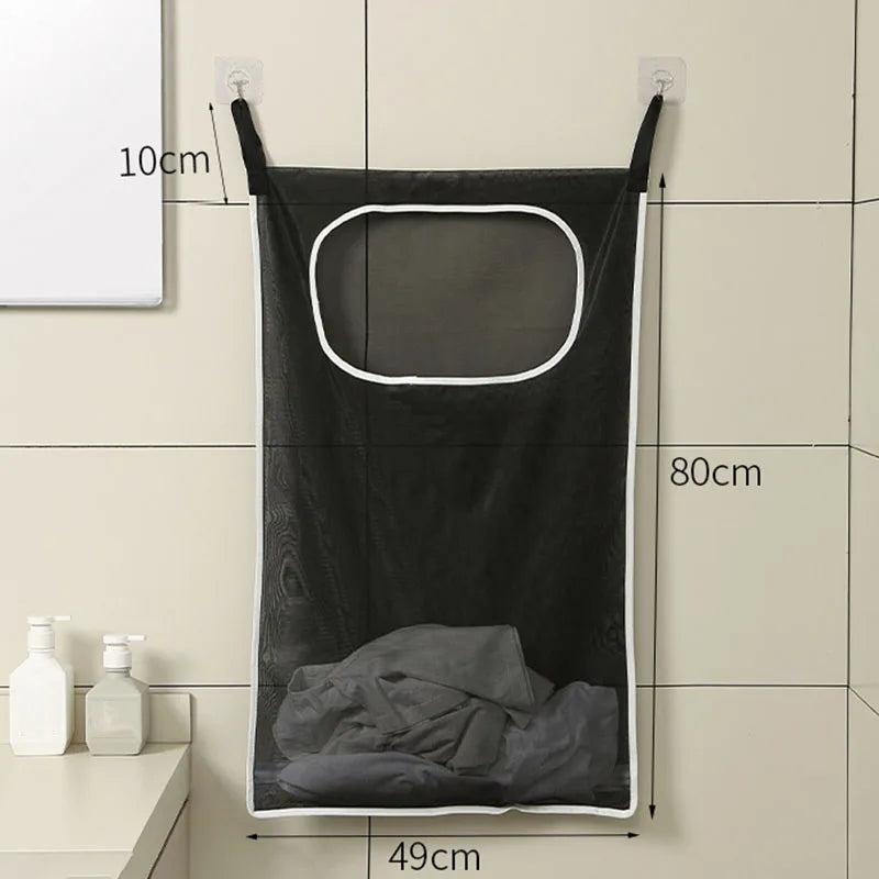 hanging basket for storing laundry and toys - vue 10 sur 11