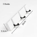 bamboo wall key holder with decorative hooks for organization