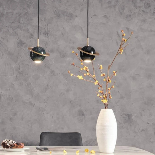 Creative Danish marble chandelier custom design for interior decor - vue 5 sur 9
