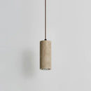 Stone pendant light for small ceiling
