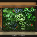 Artificial plant wall for outdoor decoration and landscaping