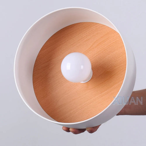 Modern LED ceiling light in metal for hotels and hallways - vue 6 sur 8