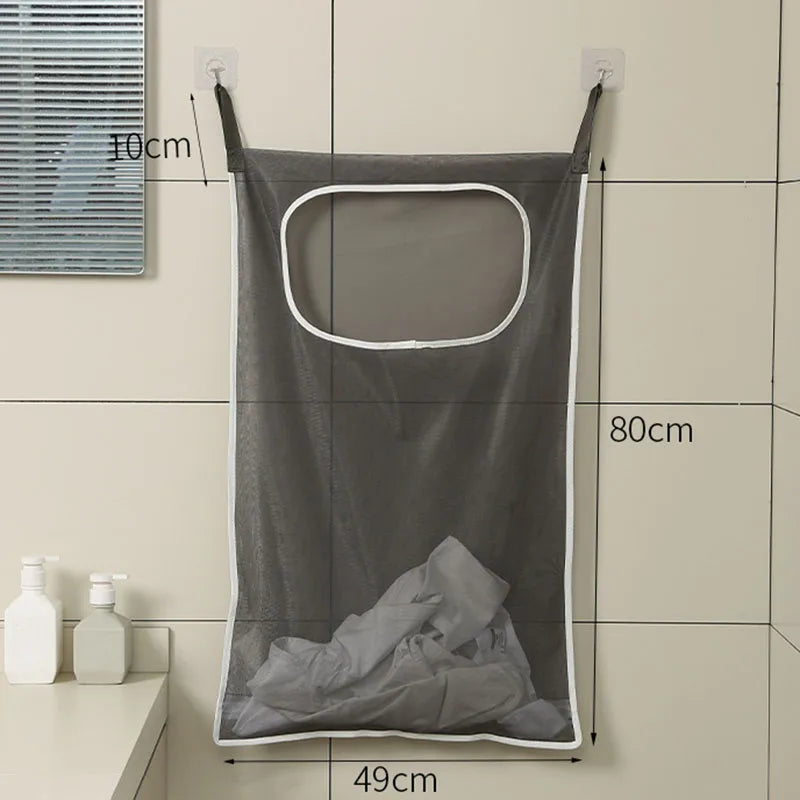 hanging basket for storing laundry and toys - vue 9 sur 11
