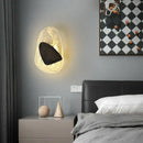 Creative LED glass wall light for art decoration