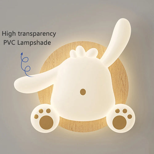 Modern animal children's chandelier shaped like a bear with claw - vue 7 sur 8