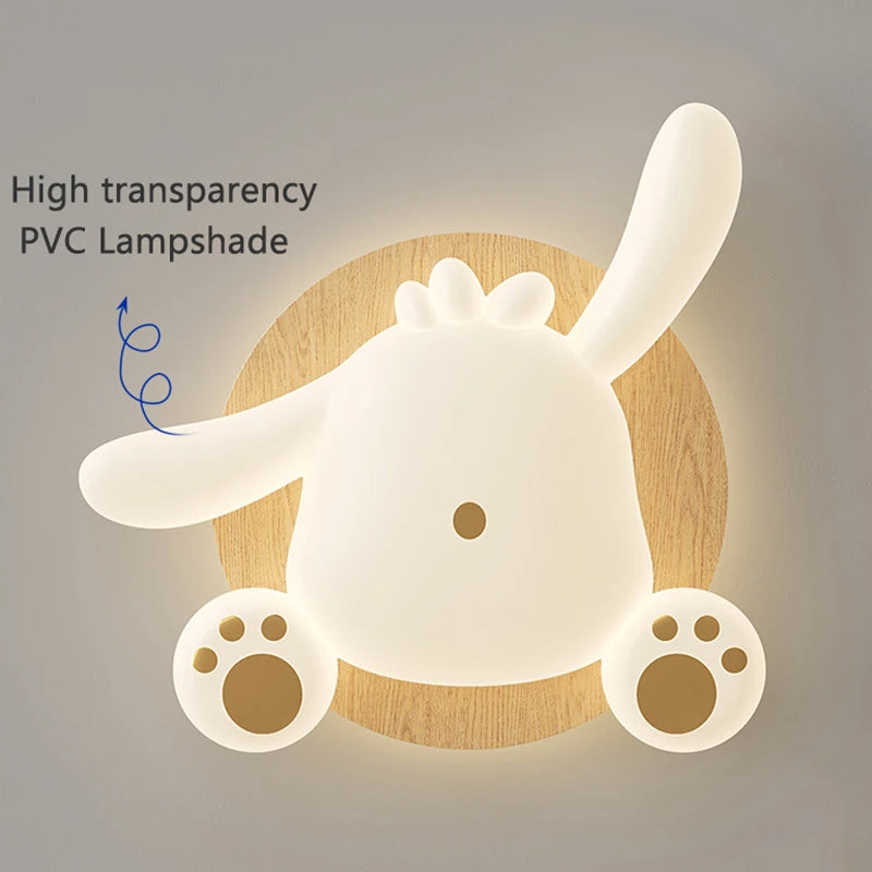 Modern animal children's chandelier shaped like a bear with claw - vue 6 sur 8