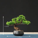 Artificial bonsai tree for indoor decoration and landscaping