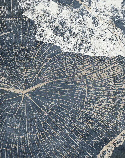 Abstract tree rings art posters