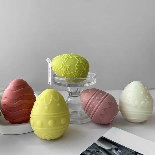 DIY Easter egg silicone candle mold - vue 5 sur 21