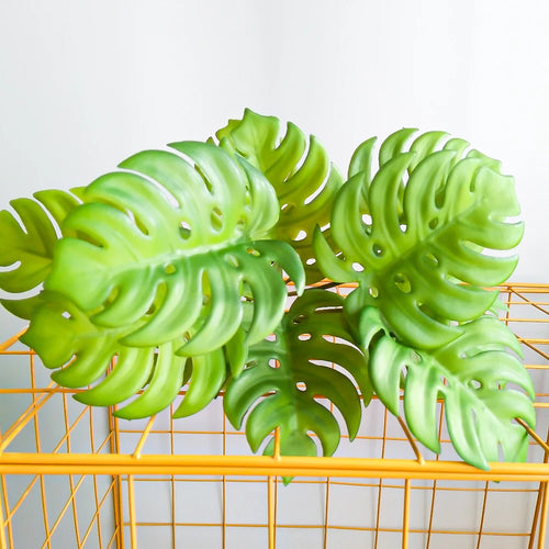 Artificial monstera tropical plant for indoor and outdoor decoration - vue 7 sur 7