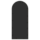 Black mirror 100x45 cm iron for indoor use, home decoration wall decal living room decoration