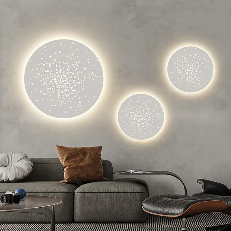 Modern LED wall light for elegant interior decor