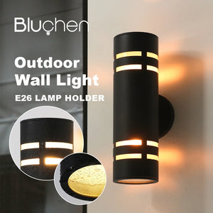 Outdoor LED wall light in stainless steel for modern lighting