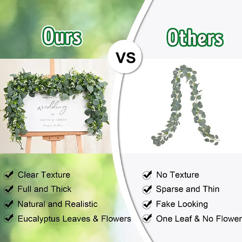 Eucalyptus hanging plants for wedding and garden decoration - vue 4 sur 6