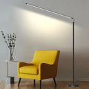 Minimalist super bright LED floor lamp for reading