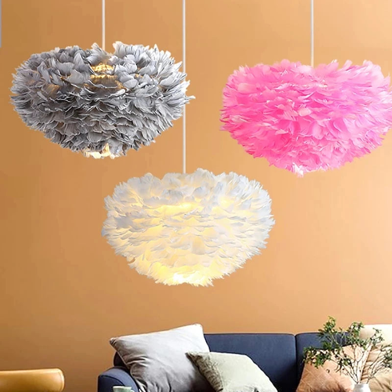 Modern romantic Nordic creative LED pendant light