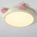 Cute cat ceiling light for children's room