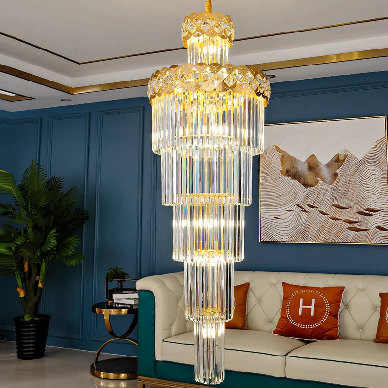 Modern crystal chandelier for elegant interiors