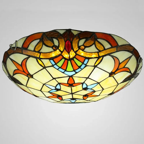 European baroque LED ceiling light for loft decoration - vue 6 sur 8