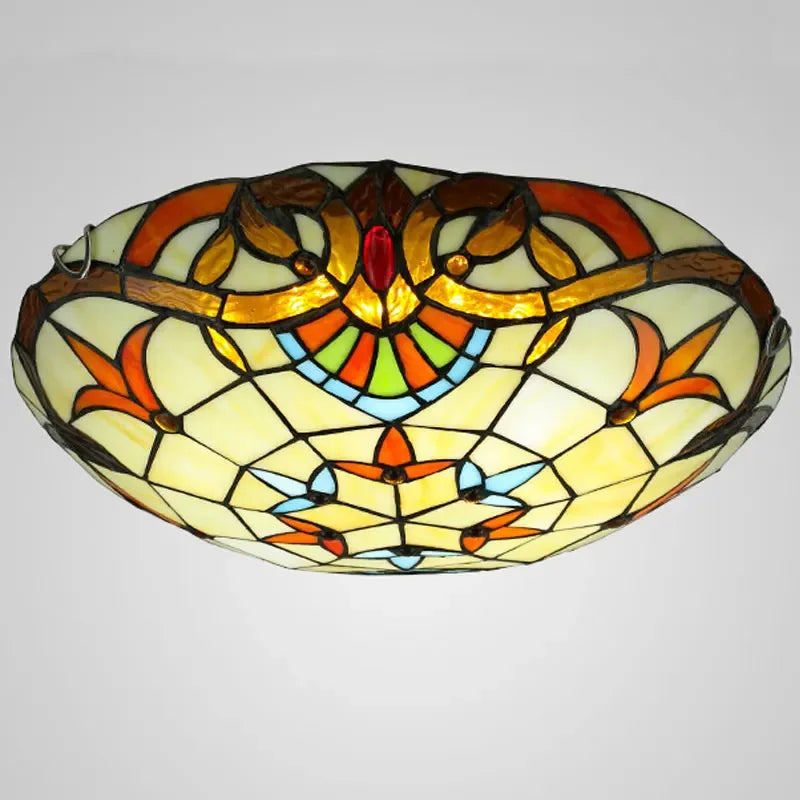 European baroque LED ceiling light for loft decoration - vue 5 sur 8