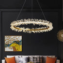 Luxury Nordic crystal chandelier for modern decor