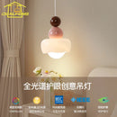 Modern designer pendant light in resin and glass for children's interiors