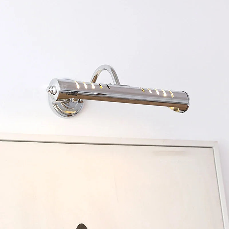 Decorative brass wall light in minimalist Japanese retro style