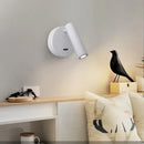 Modern adjustable rotating LED wall lamp for reading