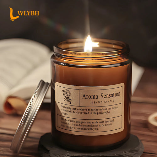 soy wax scented candle for wedding and party - vue 2 sur 17