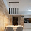 Modern cylindrical pendant light for Nordic interior decor