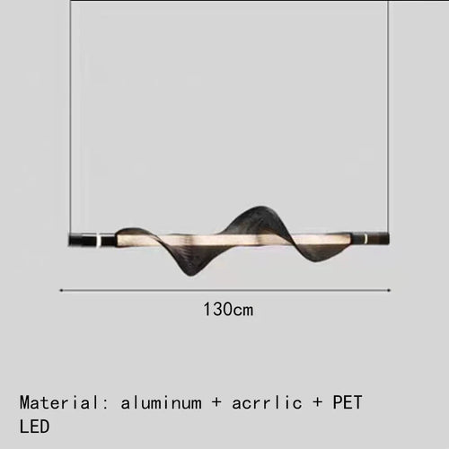 Art deco design chandelier pendant light for kitchen and bar - vue 19 sur 22