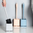 hanging silicone cleaning brush holder set