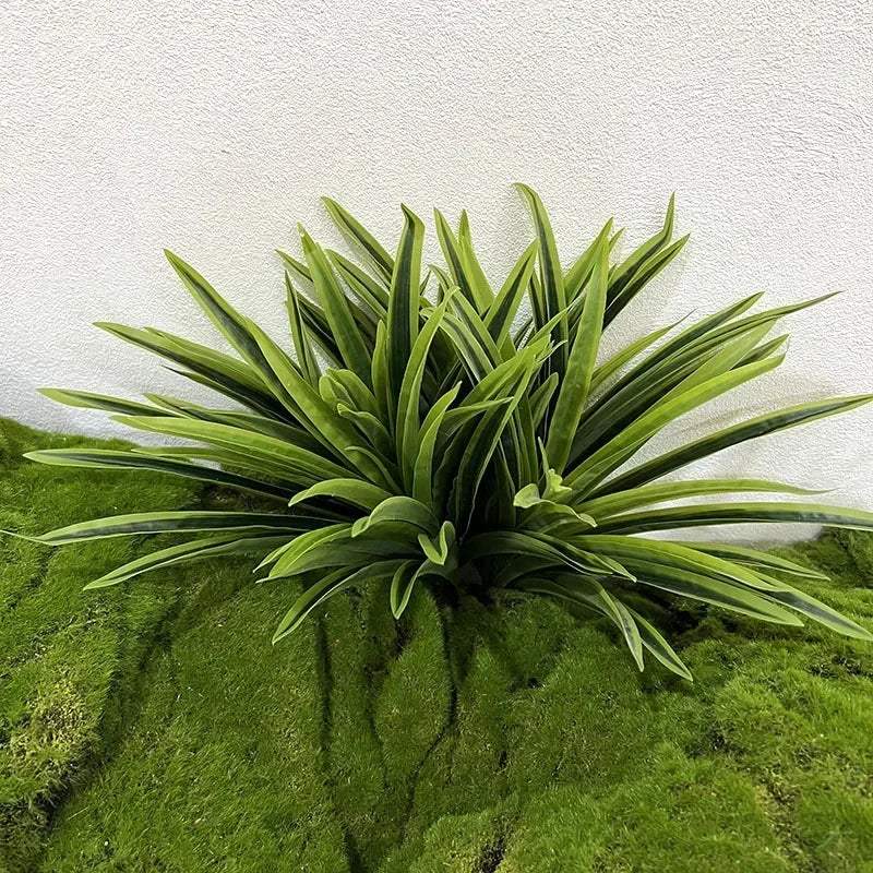 Artificial spider grass plant floral decoration wedding - vue 3 sur 7