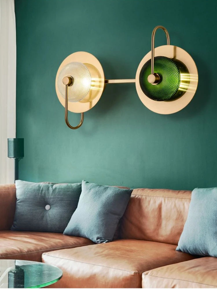 Creative LED wall light for elegant interiors
