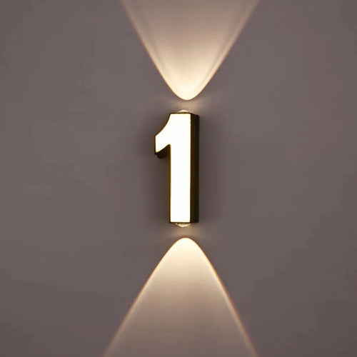 Waterproof outdoor digital LED projection landscape signature lamp - vue 3 sur 15