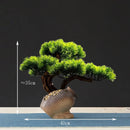 Artificial bonsai tree for indoor decoration and landscaping
