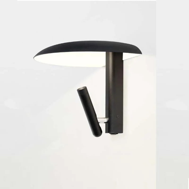 applique champignon parapluie en forme de tête de lit rotative
