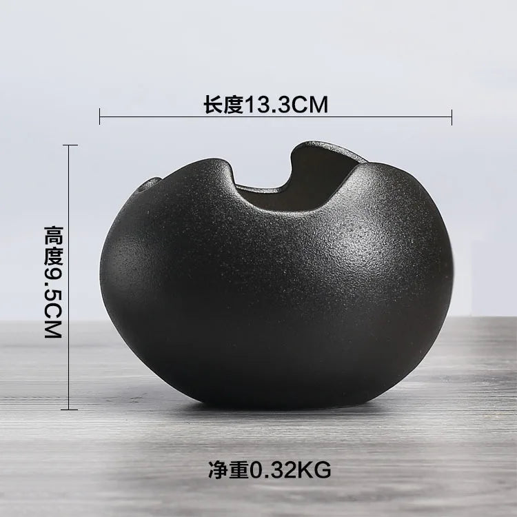 retro ceramic hydroponic flower pot for succulent plants