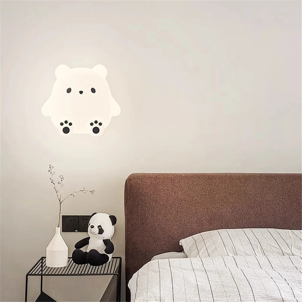 Christmas deer LED wall light creative indoor decoration